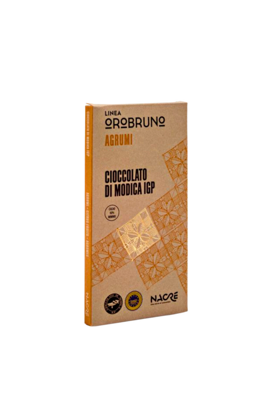 Cioccolato di Modica agli Agrumi di Sicilia IGP – 75 g - NACRE